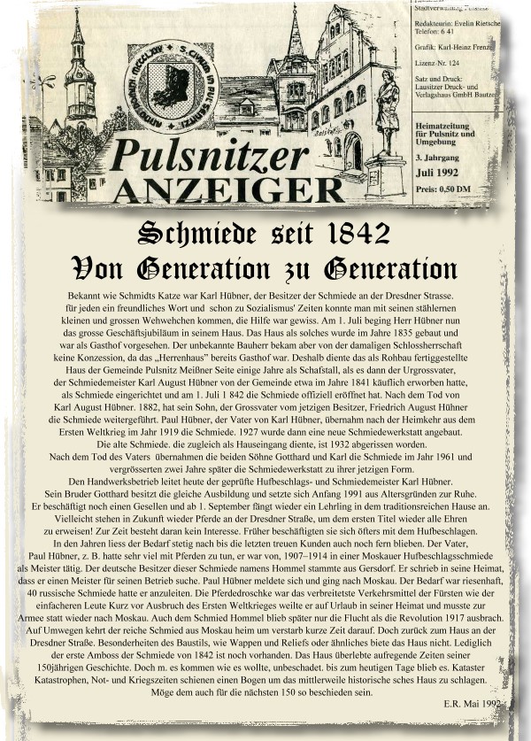 Pulsnitzer Anzeiger
